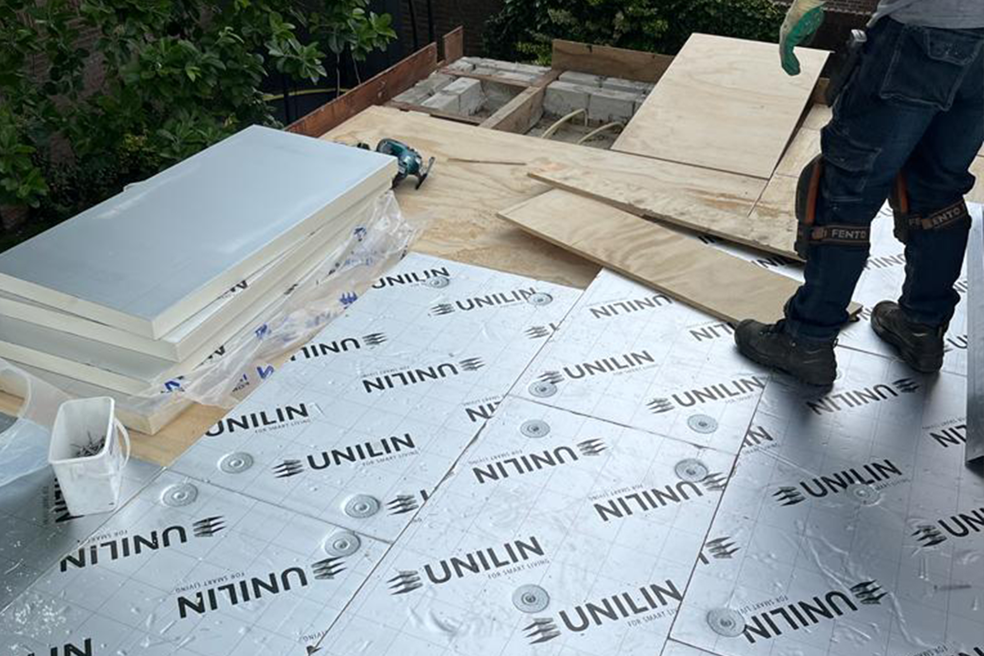 Dakisolatie-enc-dakbedekking